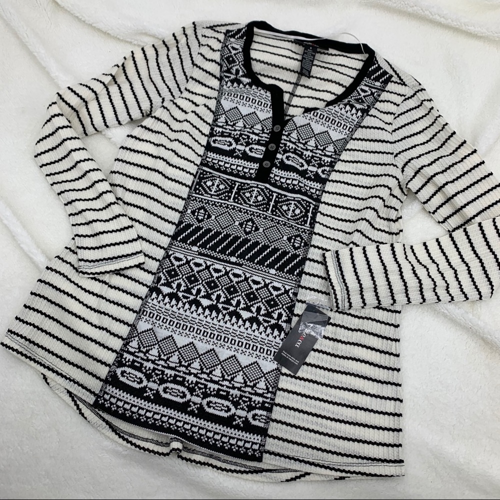 Style & Co Womens Small Top‎ Knit Shirt Blouse